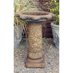 Umber Vine birdbath